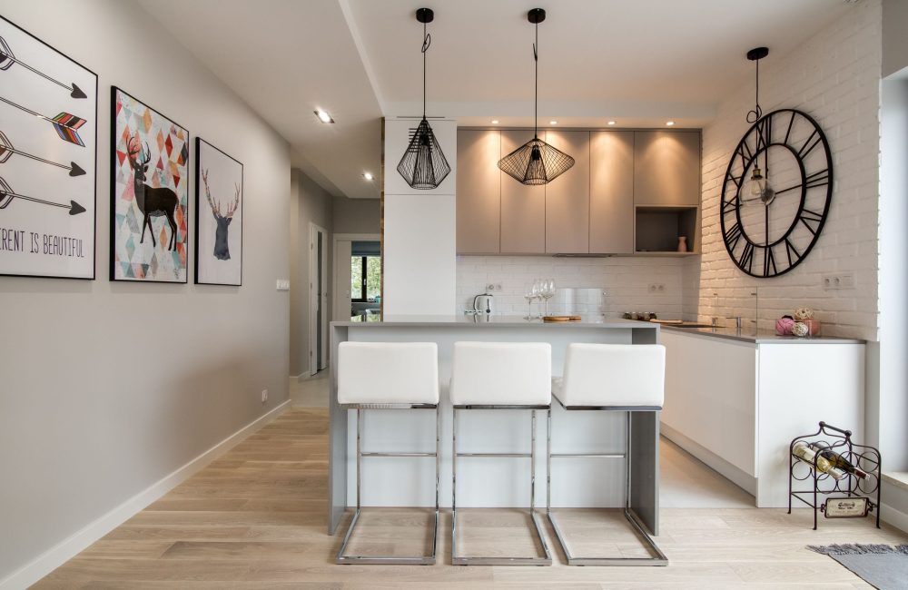 Realizacja i nadzór autorski mieszkania - Z Zegarem