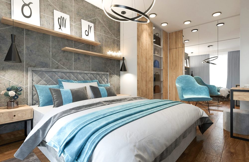 Projekt wnętrz mieszkania - Bełdan