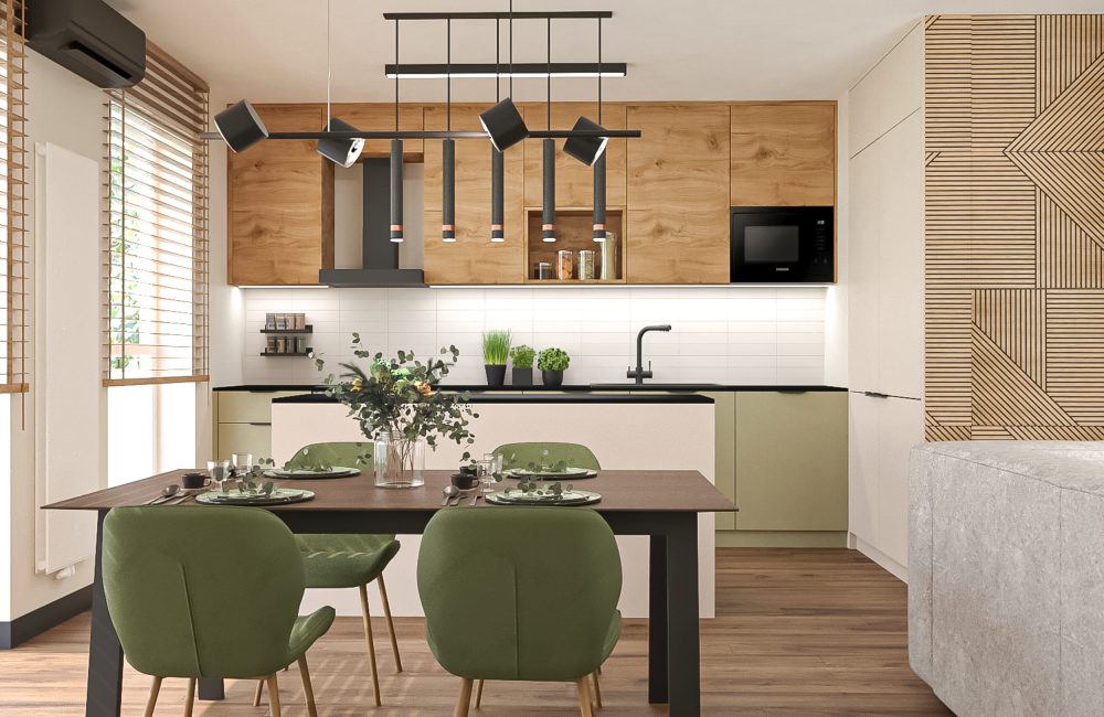 Projekt wnętrz mieszkania - Bitwy Warszawskiej