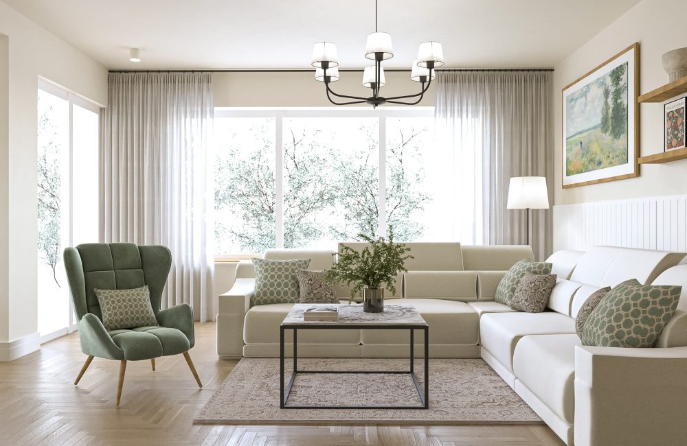 Projekt wnętrz domu - Mfh