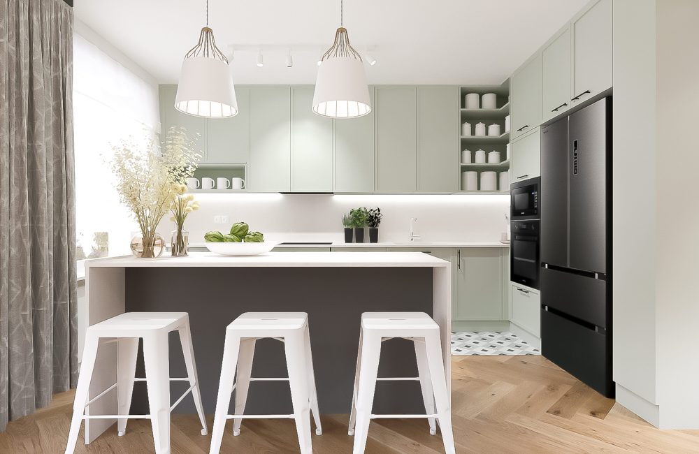 Projekt wnętrz mieszkania - Stanisława