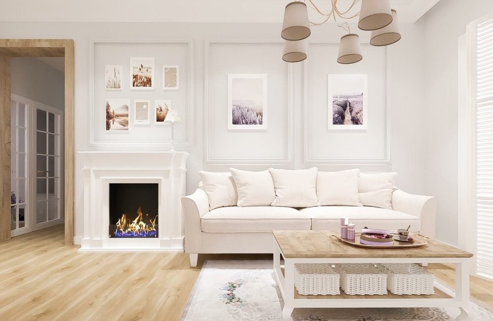 Projekt wnętrz domu - Prowansalski